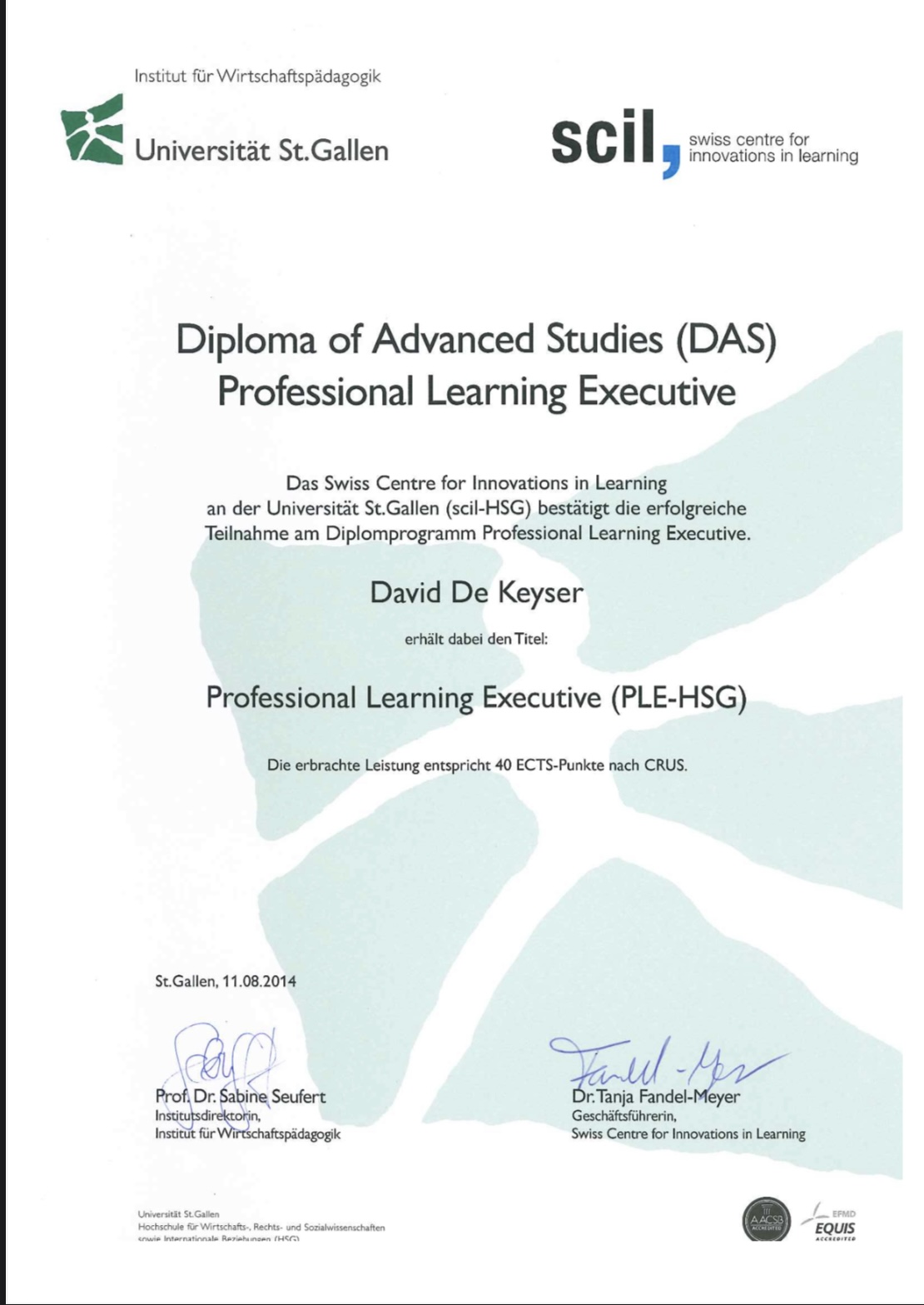 Diploma of Advanced Studies